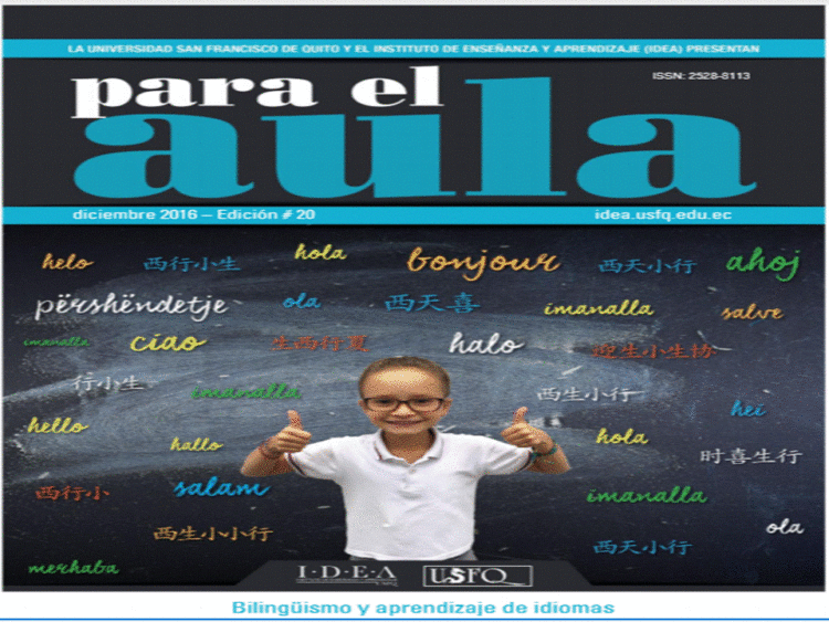 Bilingüismo y aprendizaje de idioma