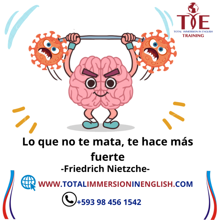 Lo que no te mata, te hace más fuerte.