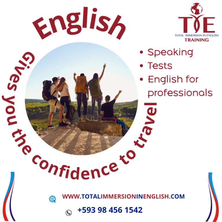 English gives you the confidence to travel